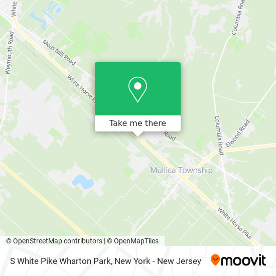 Mapa de S White Pike Wharton Park