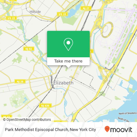 Park Methodist Episcopal Church map