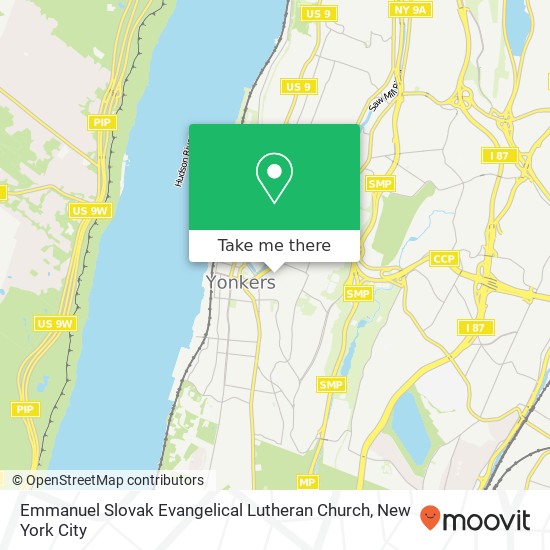 Mapa de Emmanuel Slovak Evangelical Lutheran Church