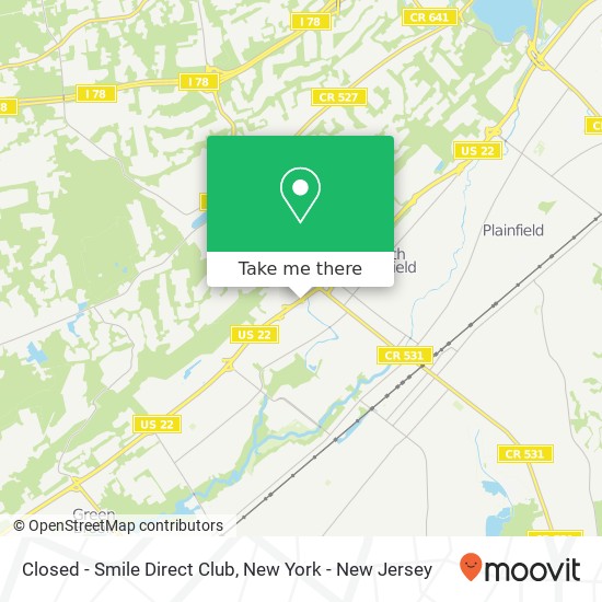 Closed - Smile Direct Club map