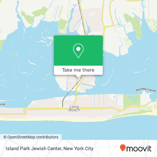 Island Park Jewish Center map