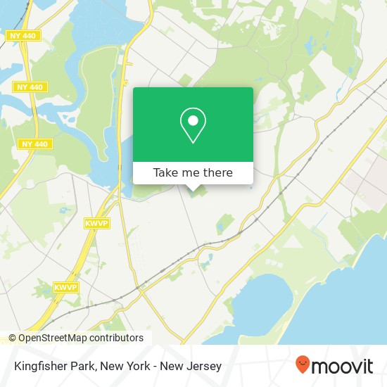 Mapa de Kingfisher Park
