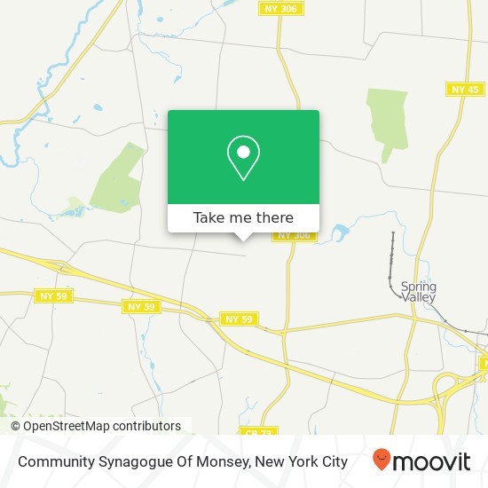 Community Synagogue Of Monsey map