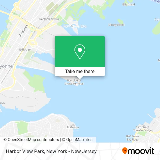 Harbor View Park map