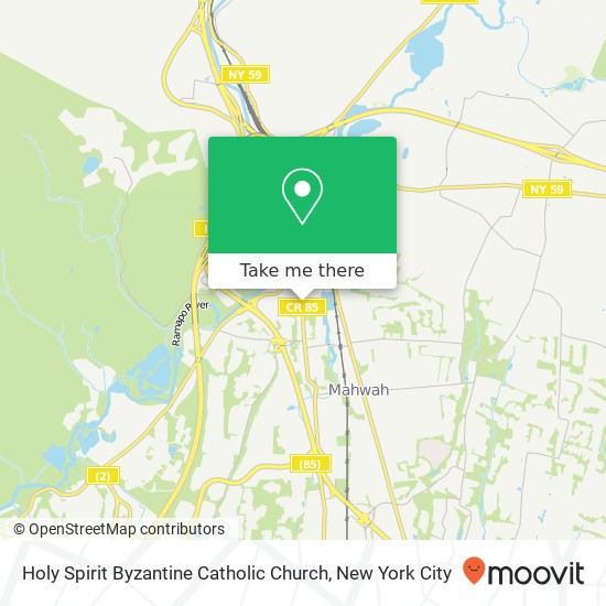 Mapa de Holy Spirit Byzantine Catholic Church