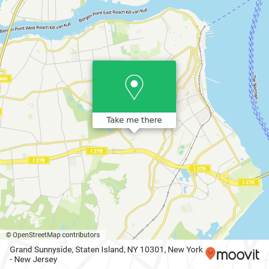 Grand Sunnyside, Staten Island, NY 10301 map