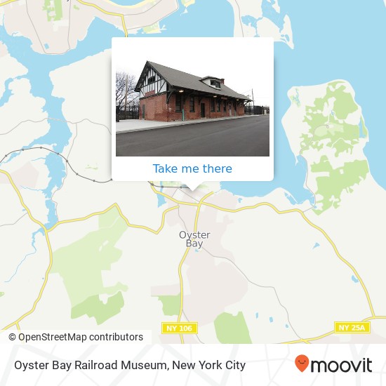 Mapa de Oyster Bay Railroad Museum