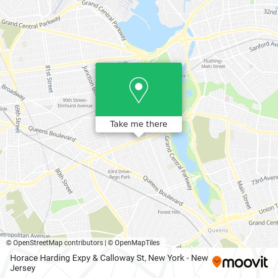 Mapa de Horace Harding Expy & Calloway St