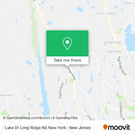 Lake Dr Long Ridge Rd map