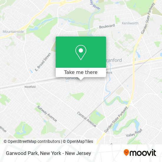 Mapa de Garwood Park