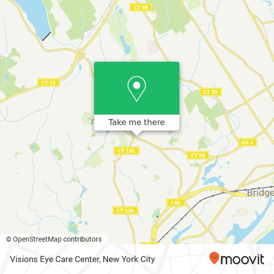 Mapa de Visions Eye Care Center