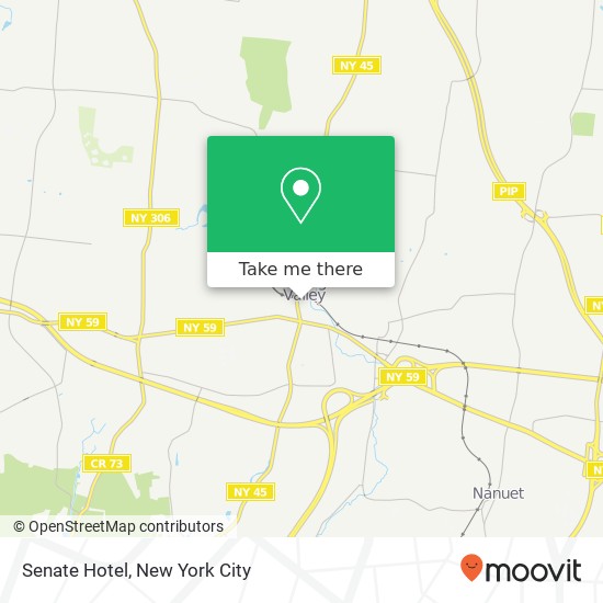 Senate Hotel map