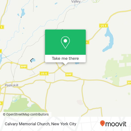 Calvary Memorial Church map