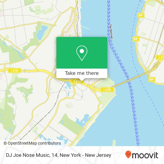 Mapa de DJ Joe Nose Music, 14