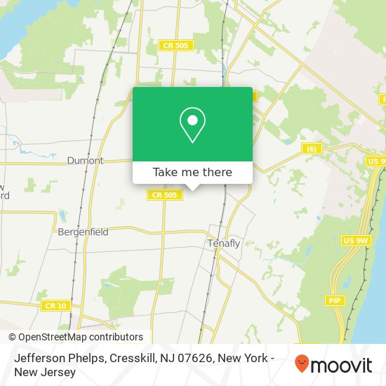 Jefferson Phelps, Cresskill, NJ 07626 map