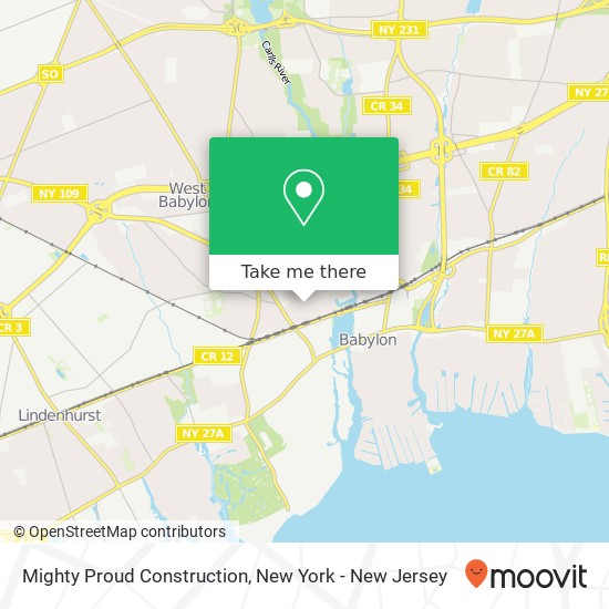 Mighty Proud Construction map