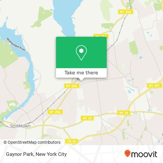 Gaynor Park map