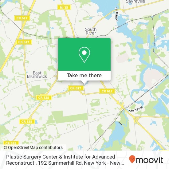 Plastic Surgery Center & Institute for Advanced Reconstructi, 192 Summerhill Rd map