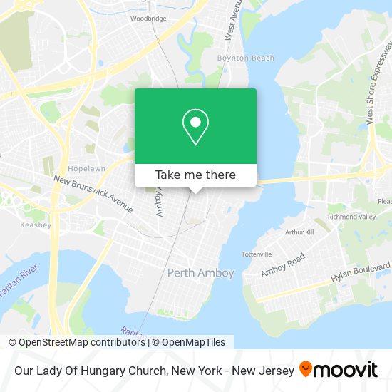 Our Lady Of Hungary Church map