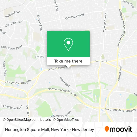 Huntington Square Mall map