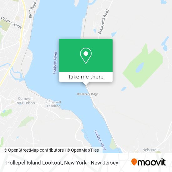 Pollepel Island Lookout map