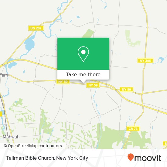 Mapa de Tallman Bible Church