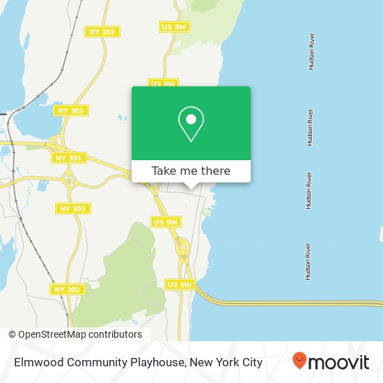 Mapa de Elmwood Community Playhouse