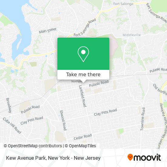 Mapa de Kew Avenue Park