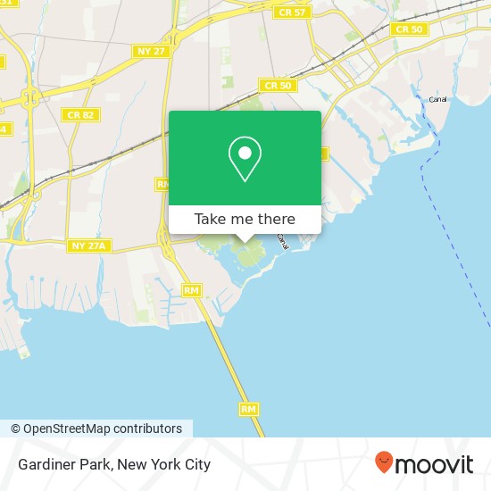 Mapa de Gardiner Park