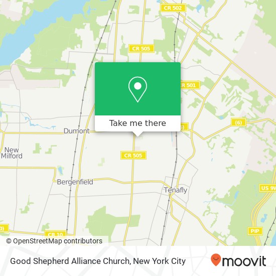 Good Shepherd Alliance Church map