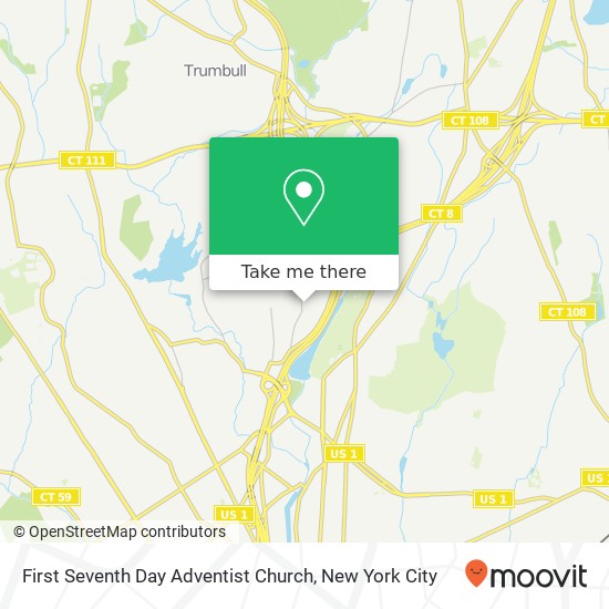 Mapa de First Seventh Day Adventist Church