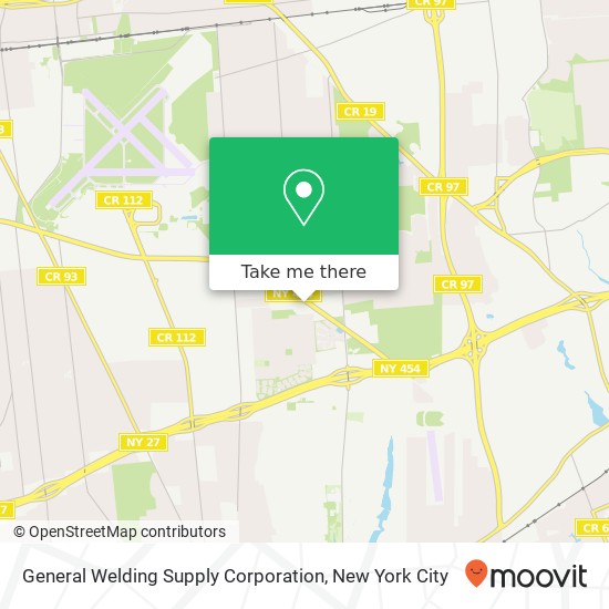 General Welding Supply Corporation map