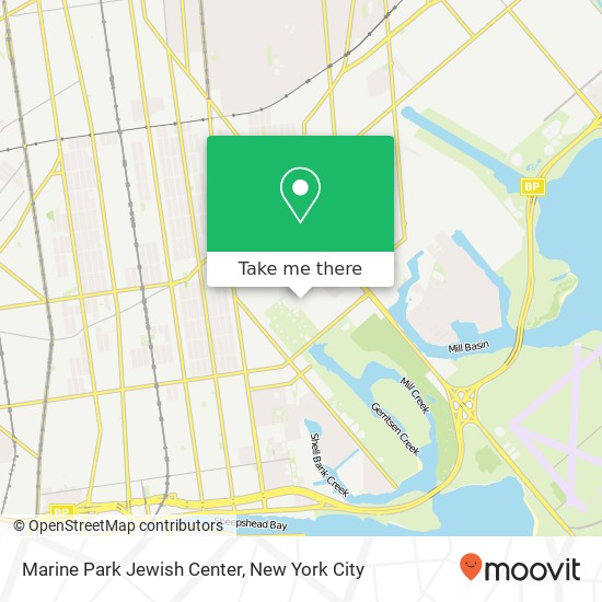 Marine Park Jewish Center map