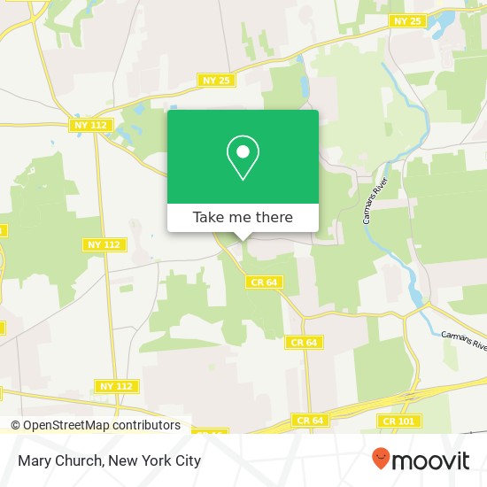 Mapa de Mary Church