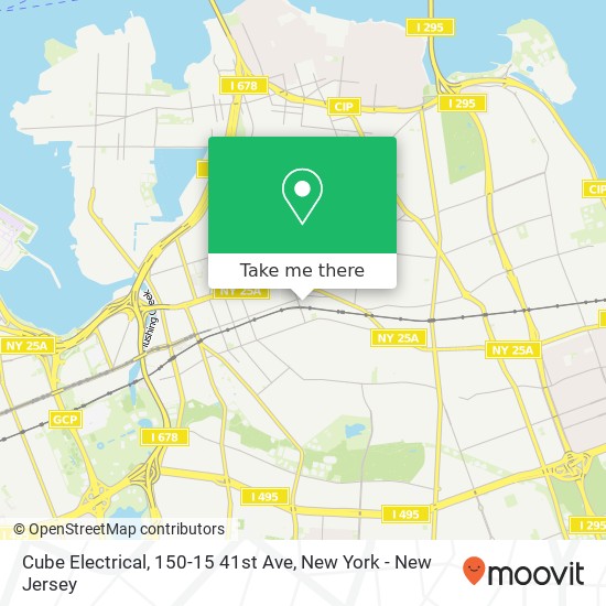 Cube Electrical, 150-15 41st Ave map