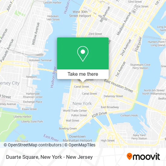 Duarte Square map