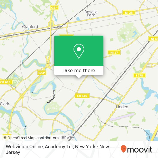 Webvision Online, Academy Ter map