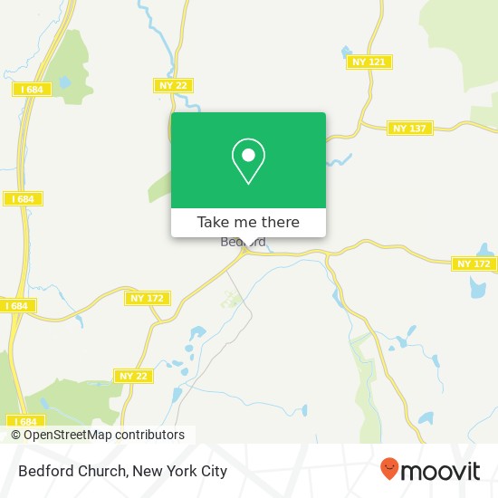 Mapa de Bedford Church