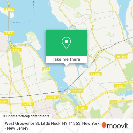 Mapa de West Grosvenor St, Little Neck, NY 11363