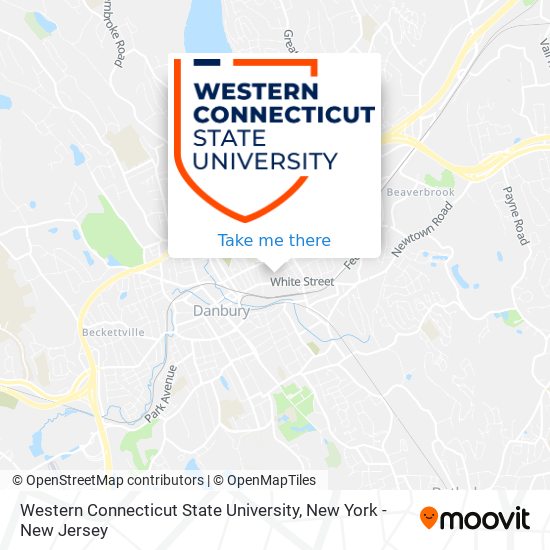 Mapa de Western Connecticut State University