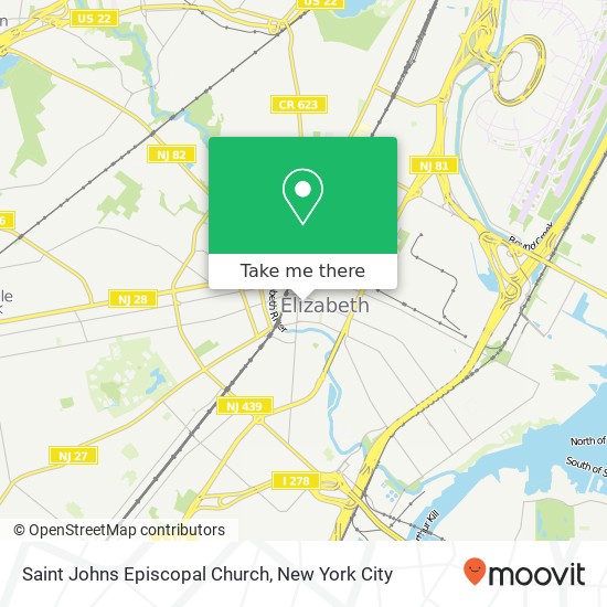 Mapa de Saint Johns Episcopal Church