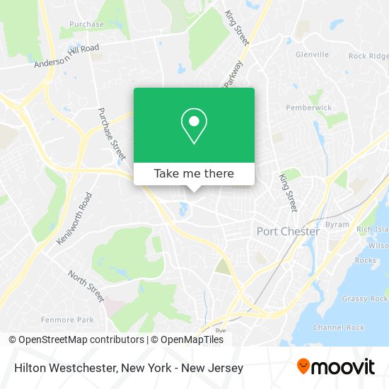Mapa de Hilton Westchester