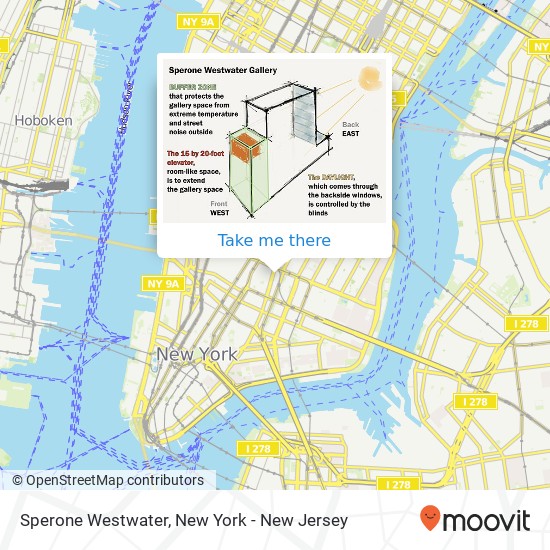 Sperone Westwater map