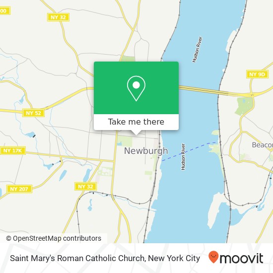 Mapa de Saint Mary's Roman Catholic Church