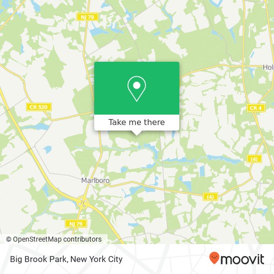 Mapa de Big Brook Park