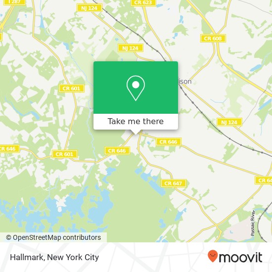 Hallmark map