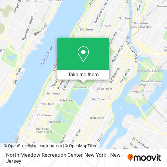 North Meadow Recreation Center map