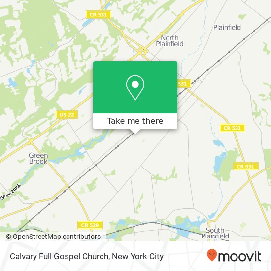 Mapa de Calvary Full Gospel Church