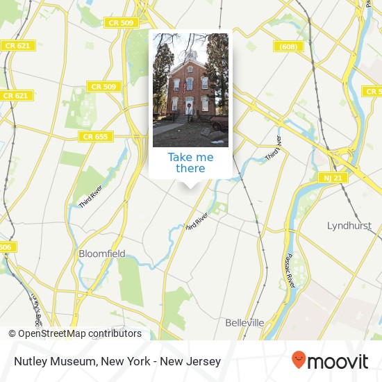 Mapa de Nutley Museum