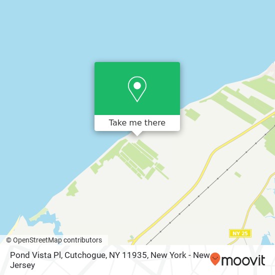 Mapa de Pond Vista Pl, Cutchogue, NY 11935